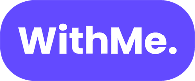 WithMe Logo on Dark